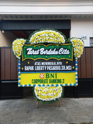Papan Bunga Duka di Grobogan